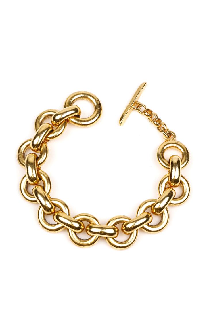 Moda Operandi Ben-amun Gold-plated Chain Link Bracelet