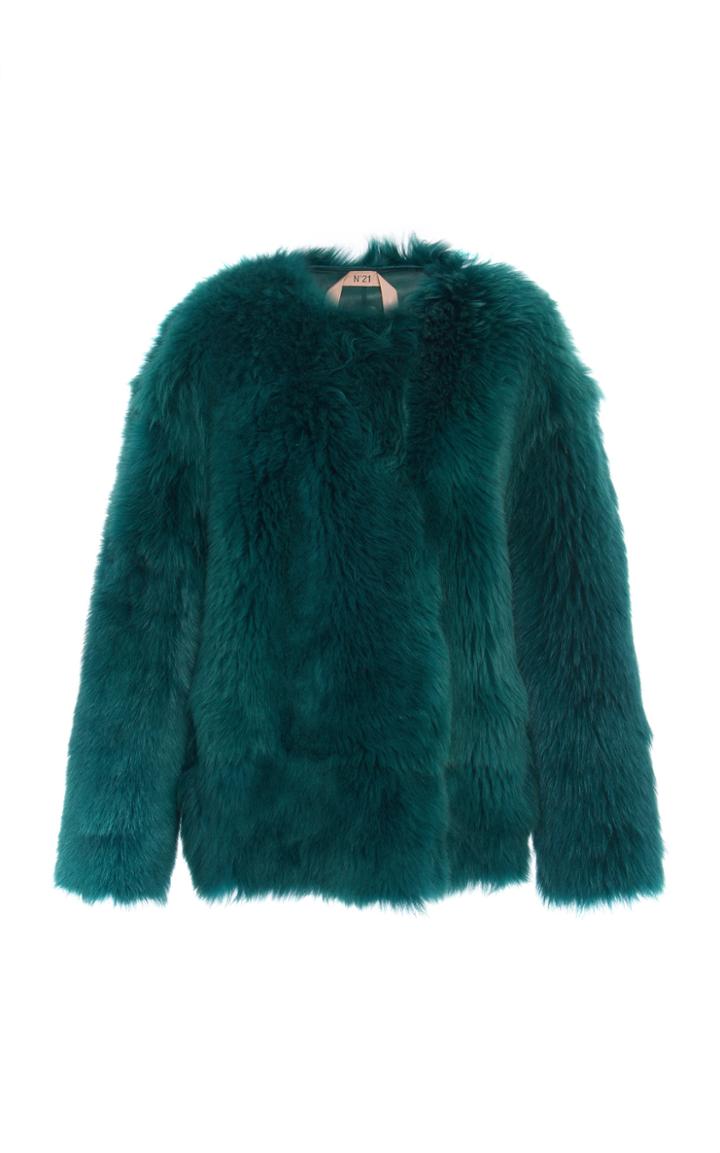 N 21 N&deg;21 Catringl Oversized Fur Jacket