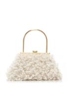Cult Gaia Estelle Mini Faux Shearling Bag