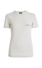Moda Operandi Jacquemus Logo-print Cotton-blend Jersey T-shirt