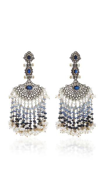 Sanjay Kasliwal Indorussian Fan Earrings