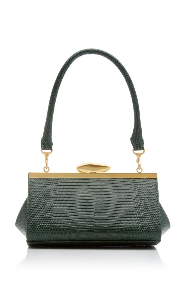 Reike Nen Mini Short Lizard-effect Pebble Top Handle Bag