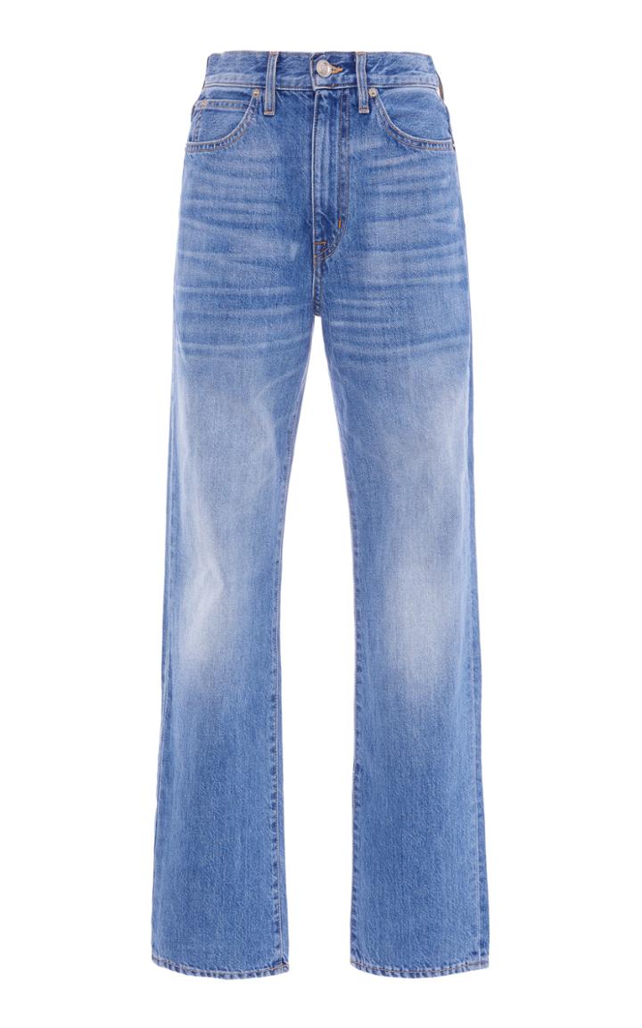 Slvrlake London Stretch High-rise Straight-leg Jeans
