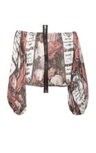 Greta Boldini Adeline Off-shoulders Printed Top