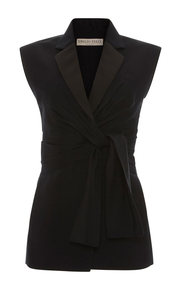 Emilio Pucci Tailored Tie Vest