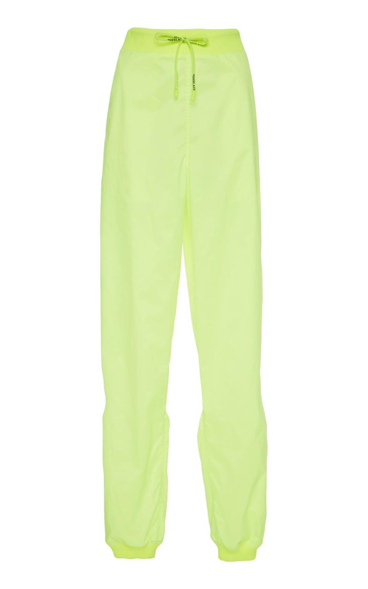 Off-white C/o Virgil Abloh High-rise Straight-leg Jogger Pants