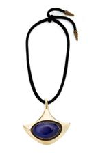 Moda Operandi Lisa Eisner Lapis Lazuli Buckeye Necklace