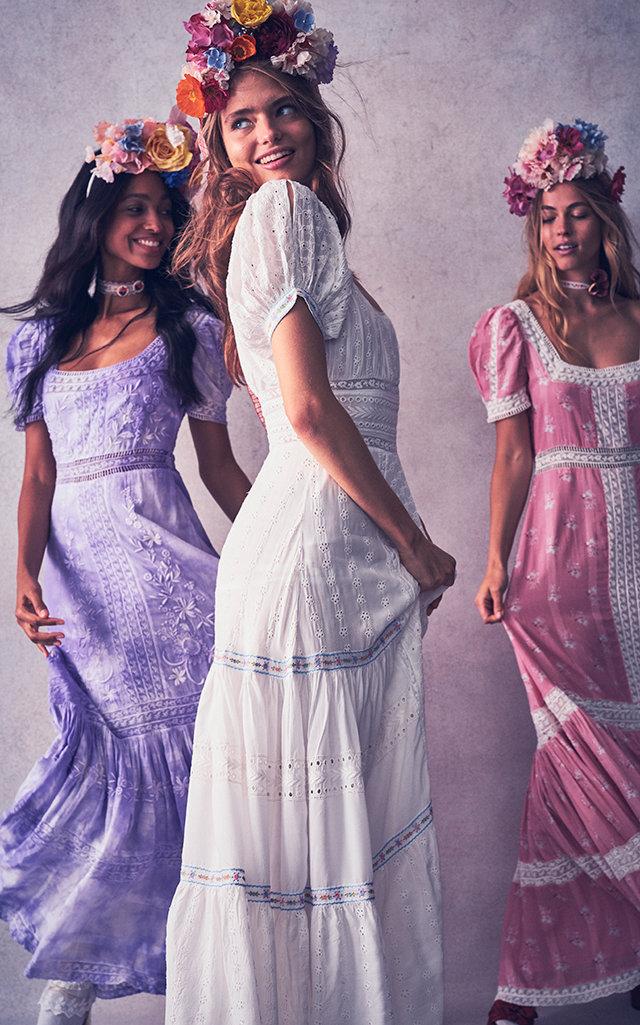 Loveshackfancy Ryan Crisp Eyelet Dress