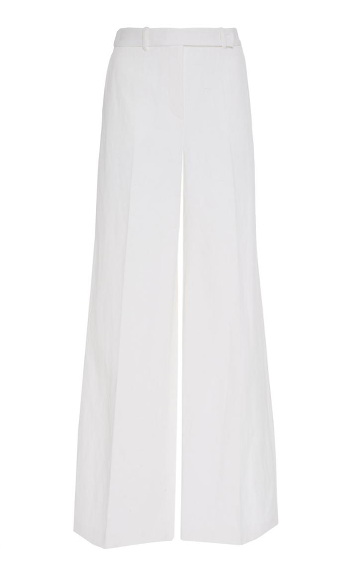 Paule Ka Wide-leg Cotton Canvas Pants