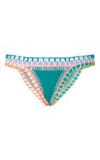 Kiini Liv Crochet-trimmed Triangle Bikini Bottoms
