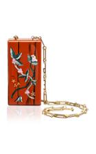 Edie Parker Minnie Currants And Stars Clutch