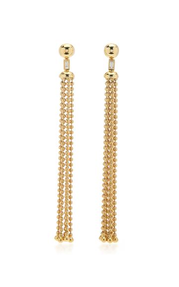 Maria Canale 18k Gold Tassel Earrings