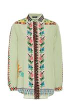 Etro Patterened Silk-georgette Blouse