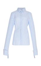 Tuinch Open Back Ruffle Shirt
