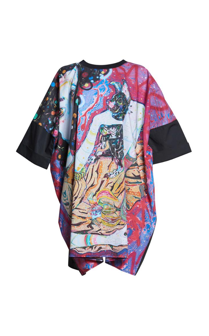 Romance Was Born Mad Love Oversized Caftan Dress
