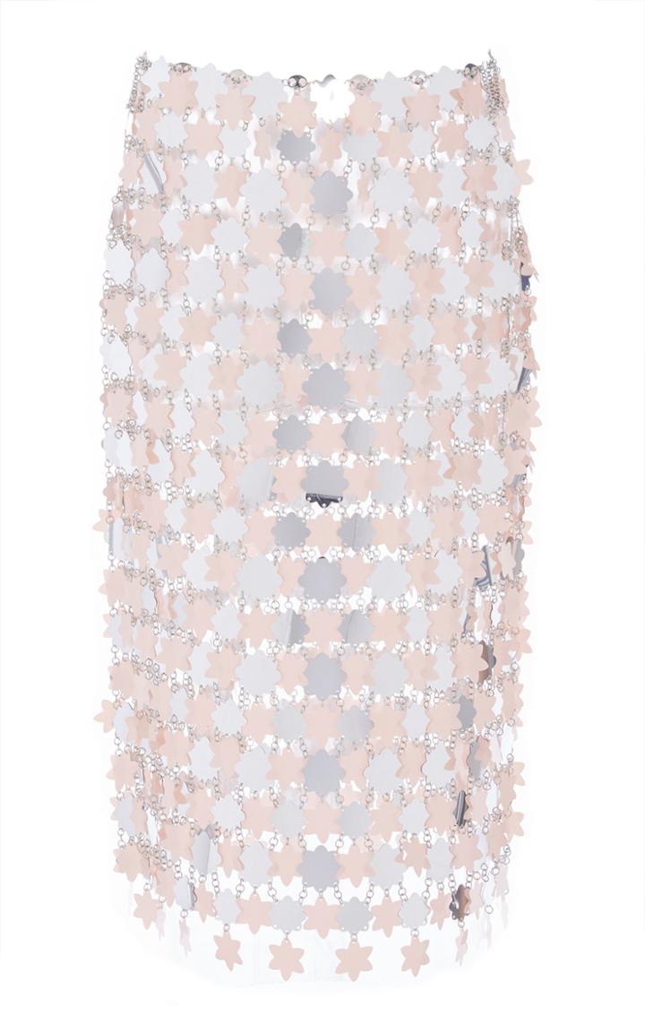 Paco Rabanne Sequin Knee Length Skirt