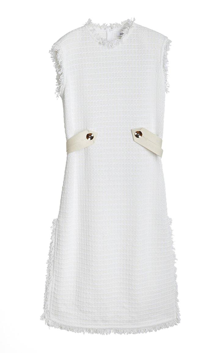 Moda Operandi Rodebjer Lavra Fringed Tweed Midi Dress