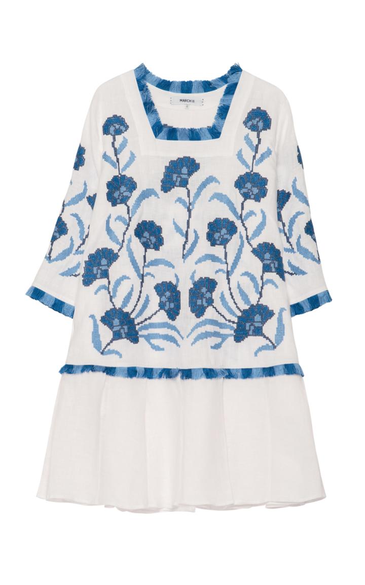 March11 Flower Of Life Mini Dress