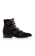Givenchy Studded Suede Ankle Boots