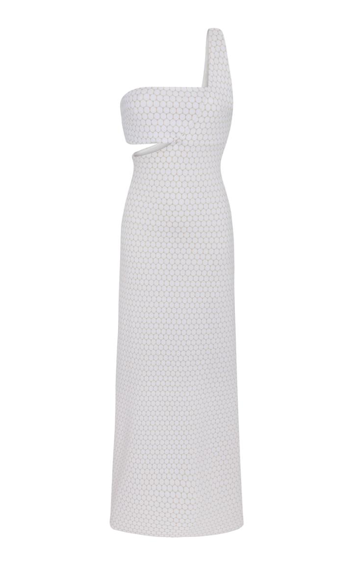 Adriana Iglesias Vera One Shoulder Dress