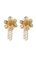 Moda Operandi Valre Gold-plated Bloom Pearl Earrings