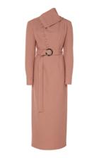 Matriel Long Sleeve Belted Dress