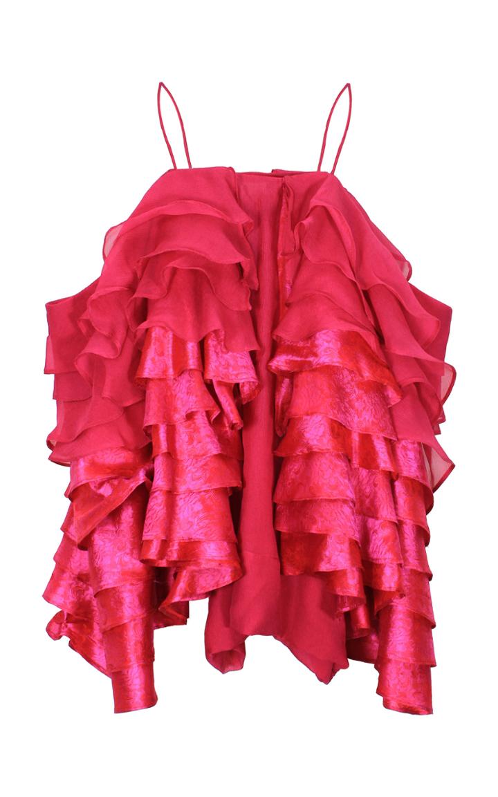 Roopa Chak Layered Ruffle Cami