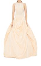Moda Operandi Off-white C/o Virgil Abloh Parachute Halter Neck Maxi Dress Size: 38