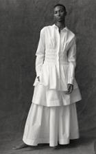 Moda Operandi Maison Rabih Kayrouz Poplin Cinched Button Down