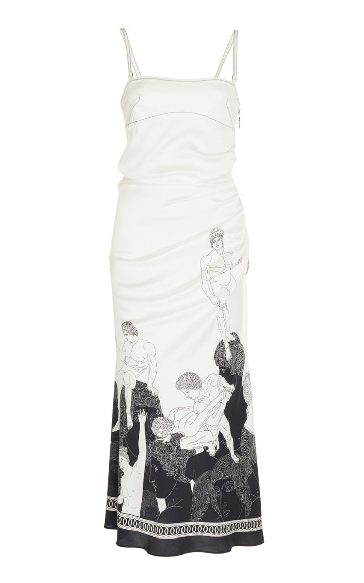 Cdric Charlier Fitted Crepe Dress