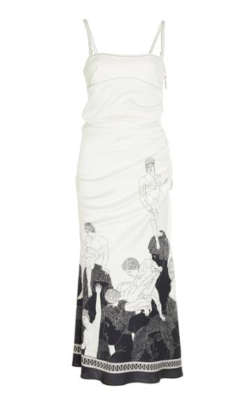 Cdric Charlier Fitted Crepe Dress