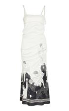 Cdric Charlier Fitted Crepe Dress