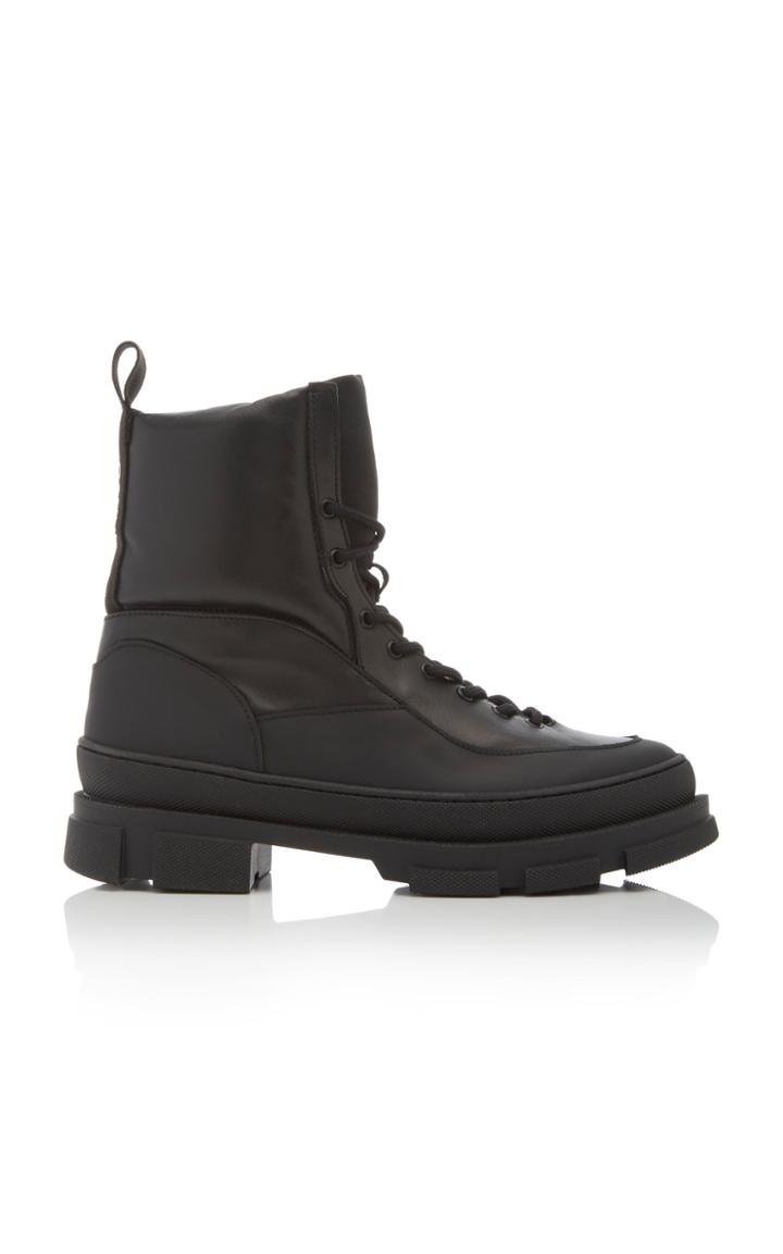 Moda Operandi Ganni Hiking Mix Boots