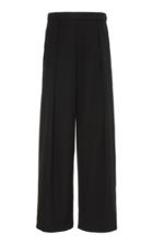 Maison Rabih Kayrouz High Waist Virgin Wool Wide Leg Trousers