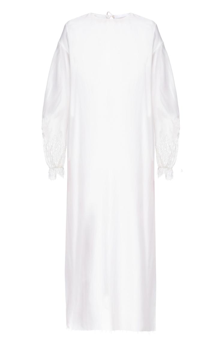 Lake Studio Oversized Lace Cuff Dress