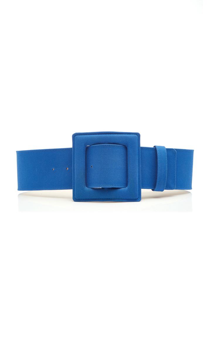 Carolina Herrera Oversized Cotton Waist Belt