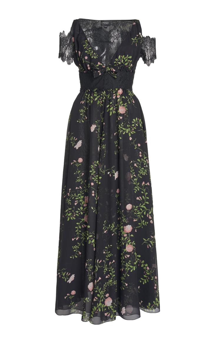 Moda Operandi Giambattista Valli Printed Georgette Dress