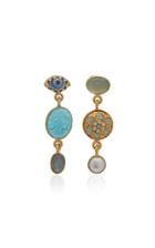 Grainne Morton Charm Gold Drop Earrings
