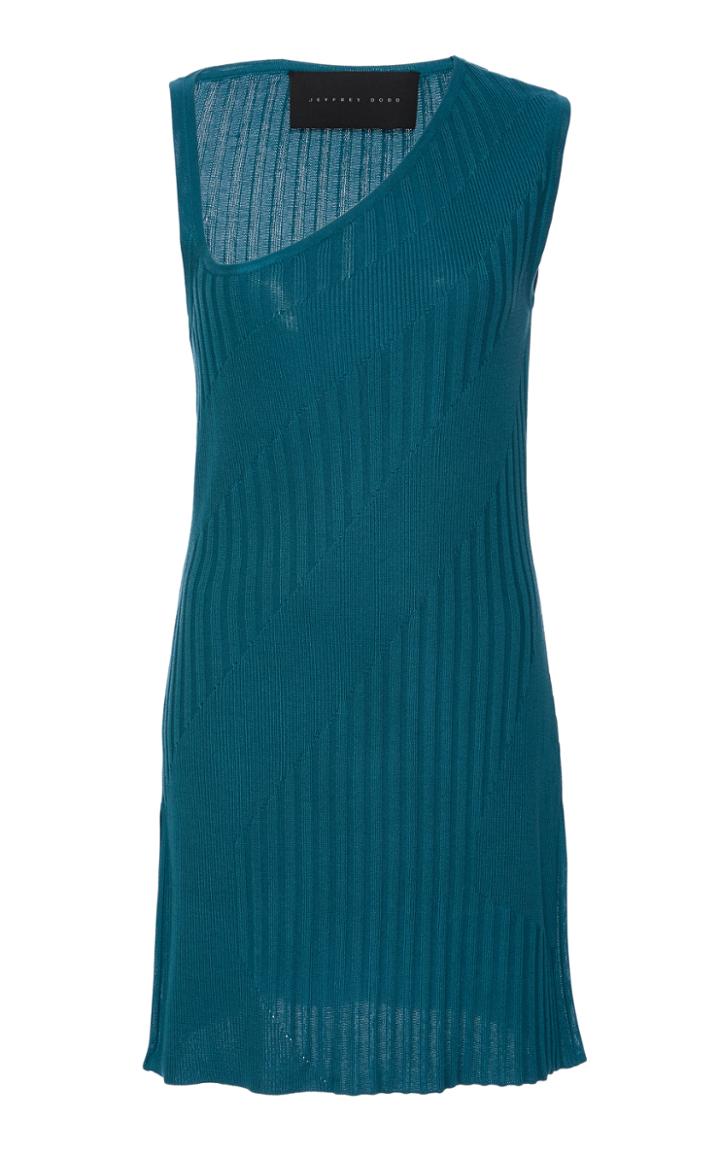 Jeffrey Dodd Asymmetric Rib Knit Tunic