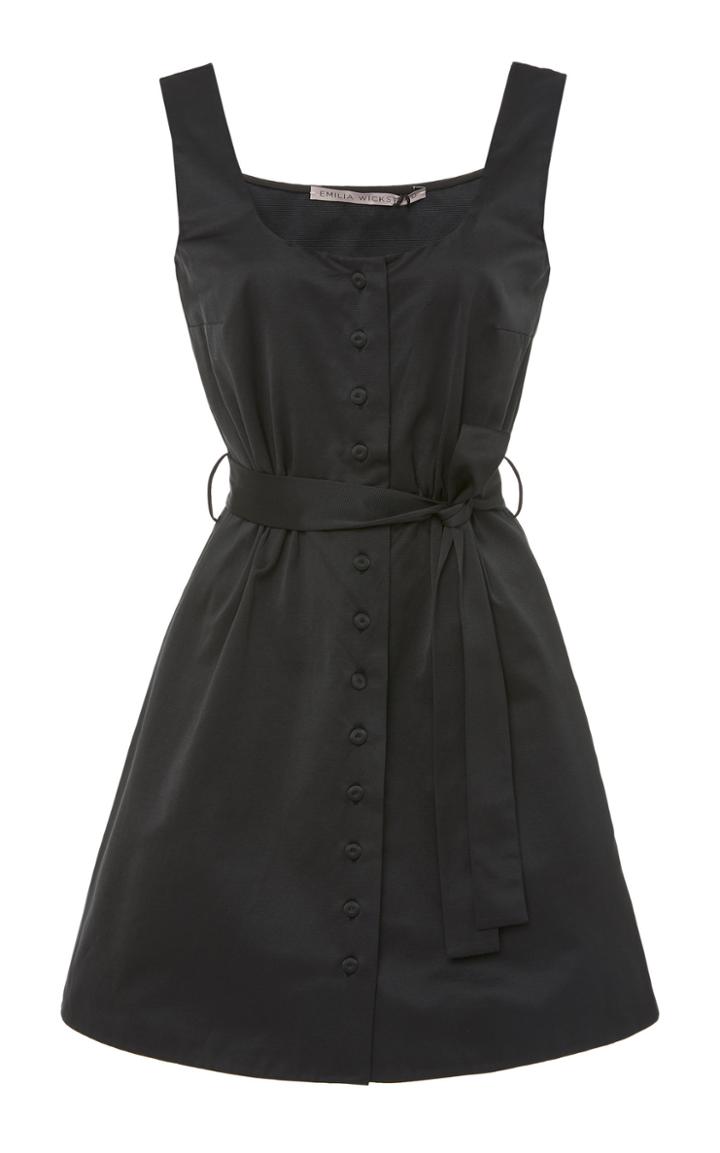 Emilia Wickstead Kari Cotton-faille Tunic Top