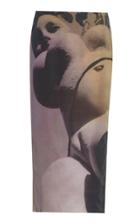Olivier Theyskens Tohans Printed Silk Skirt