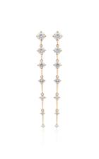 Fernando Jorge Sequence Medium Diamond 18k Yellow Gold Earrings