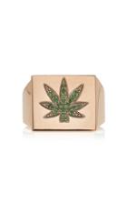 Runa White Widow 9k Gold Tsavorite Ring