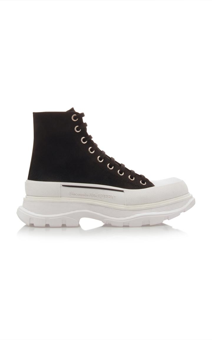Alexander Mcqueen Cotton-canvas Sneakers