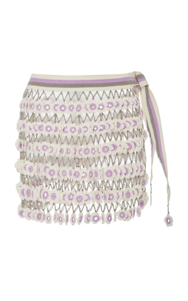 My Beachy Side Mesh Mini Skirt