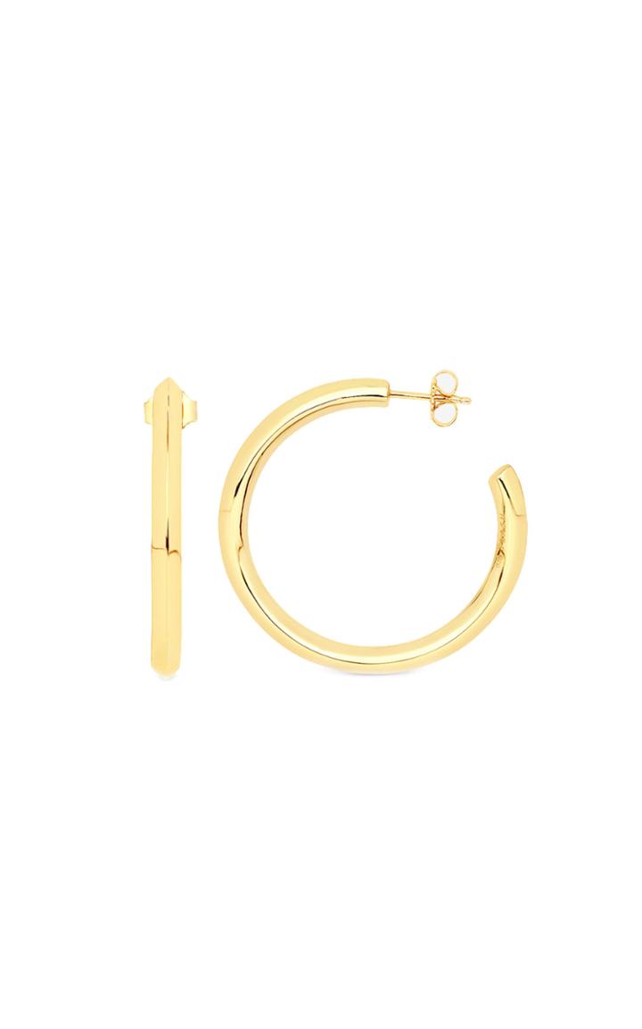 Moda Operandi Flash Jewellery Vero 14k Vermeil Hoop Earrings