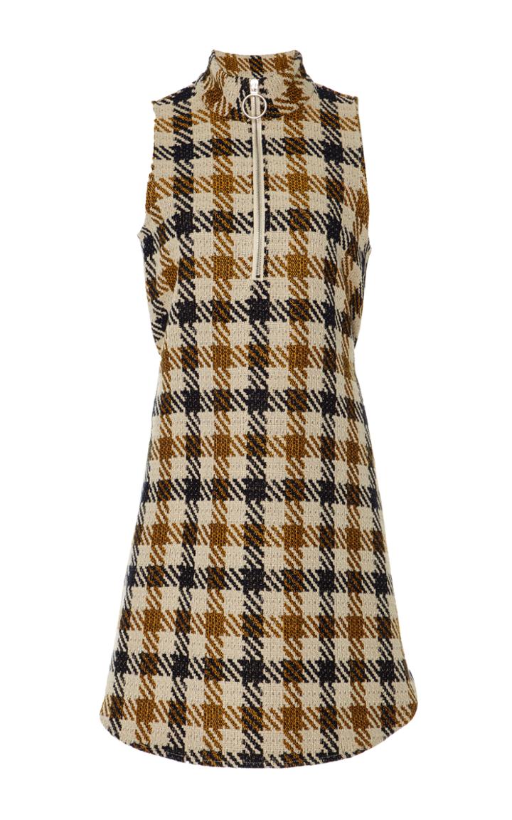 Sea Houndstooth Combo Twiggy Tunic
