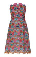 Delpozo Embroidered Guipure Dress