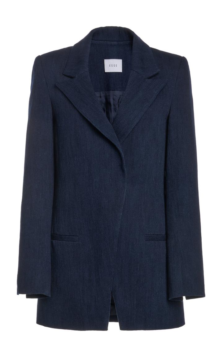 Moda Operandi Esse Studios Structured Denim Blazer