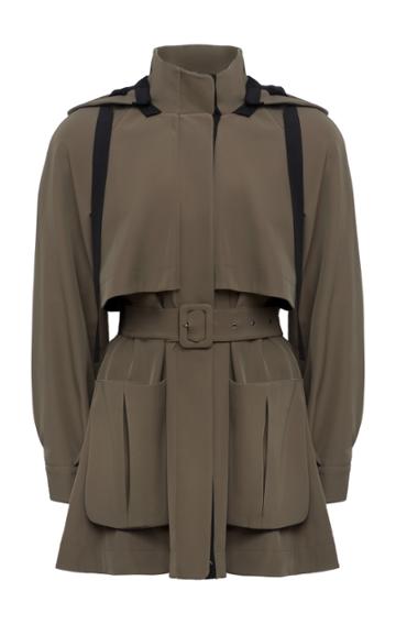 Ulyana Sergeenko Demi Couture Hooded Jacket